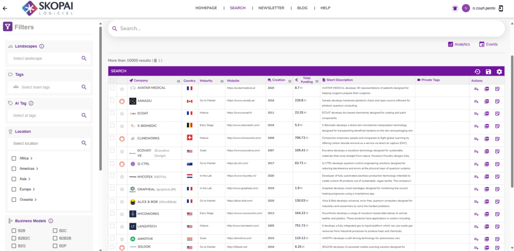 TKM start-up ecran skopai 2