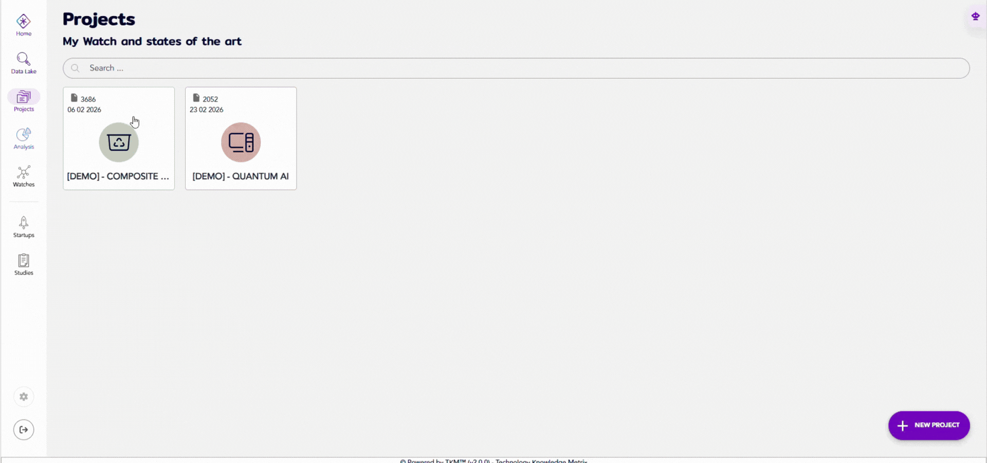 tkm platform projects recycling